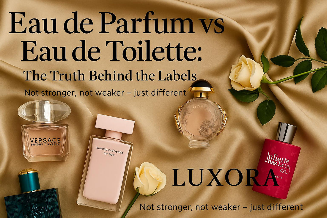 ✨ Eau de Parfum vs Eau de Toilette: The Truth Behind the Label Luxora