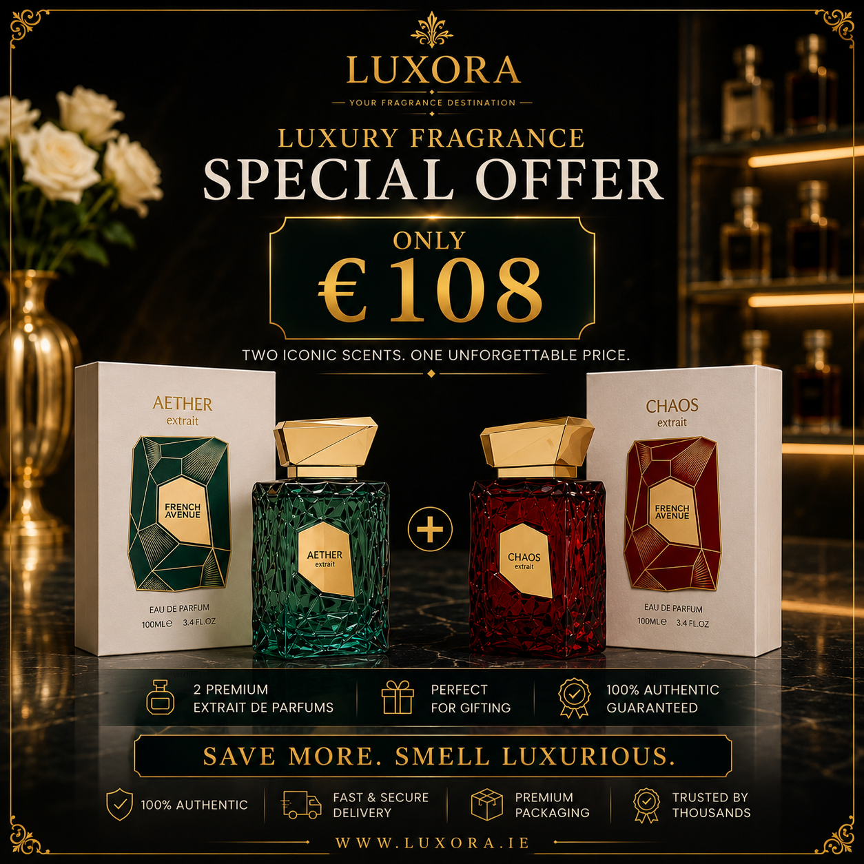 French Avenue Chaos & Aether 100ml extrait Luxora
