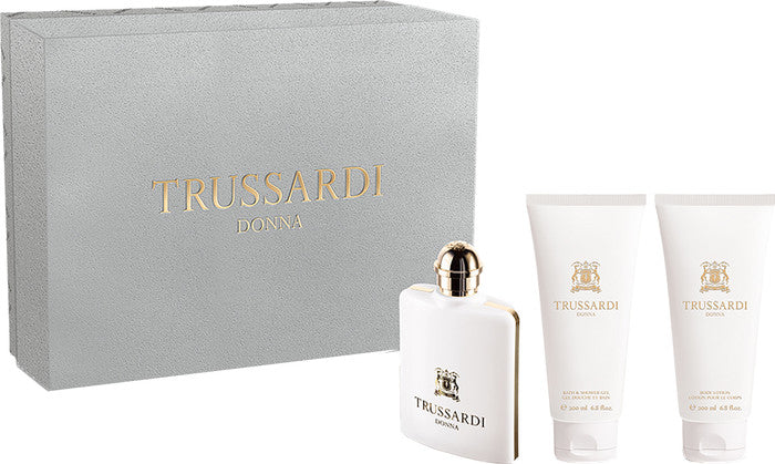 Trussardi Donna Eau De Perfume 100ml Set 3 Pieces - Luxora Luxora