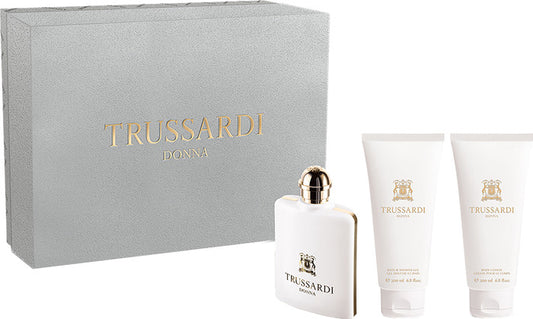 Trussardi Donna Eau De Perfume 100ml Set 3 Pieces - Luxora