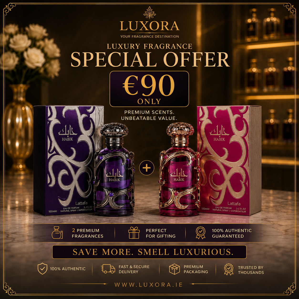 Habik His & Hers Bundle Luxora