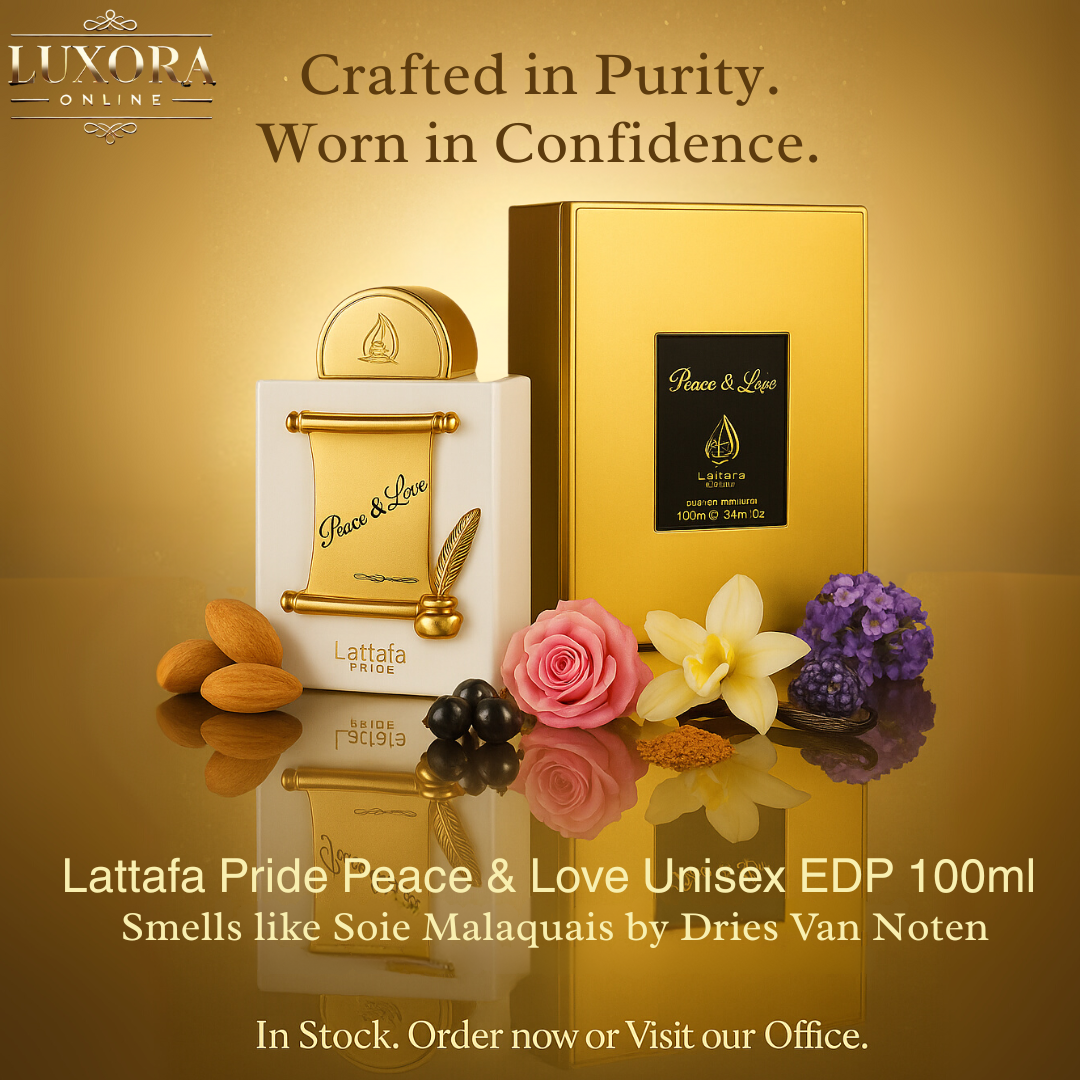 Lattafa Pride Love & Peace Unisex EDP 100ML - Luxora Luxora