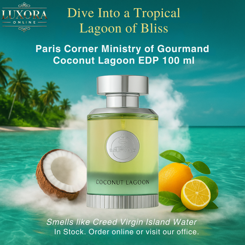 Paris Corner Ministry of Gourmand Coconut Lagoon EDP 100ml - Luxora Luxora