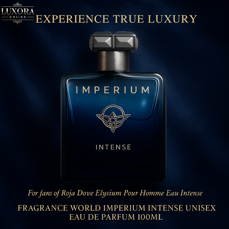 Fragrance World Imperium Intense Unisex EDP 100ml - Luxora Luxora