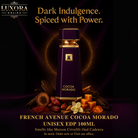 French Avenue Cocoa Morado Unisex EDP 100ml - Luxora