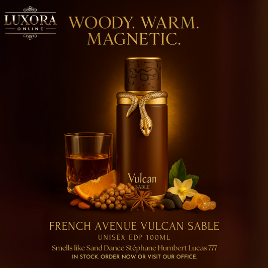 French Avenue Vulcan Sable Unisex EDP 100ML - Luxora