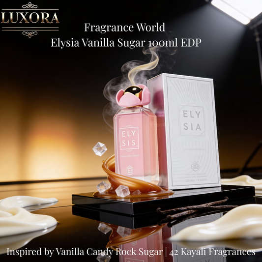 Fragrance World Elysia Vanilla Sugar Women EDP 100ml - Luxora