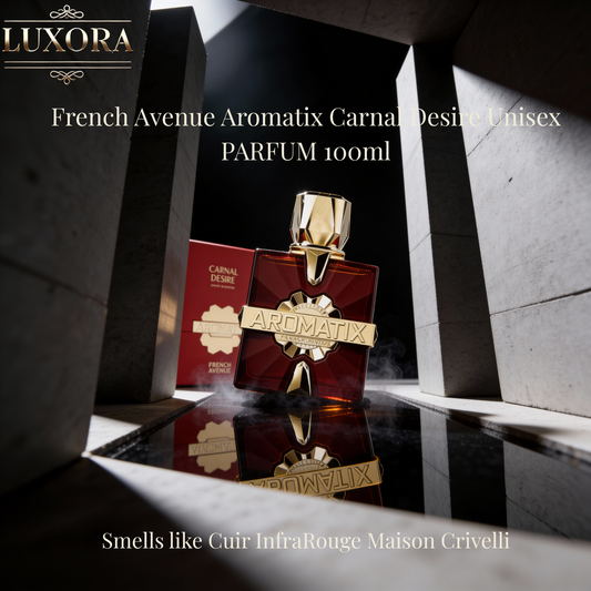 French Avenue Aromatix Carnal Desire Unisex PARFUM 100ml - Luxora