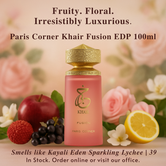 Paris Corner Khair Fusion EDP 100ml - Luxora
