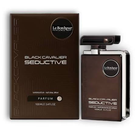 Le Bonheur Perfume Black Cavalier Seductive 100ml Unisex Eau De Parfum