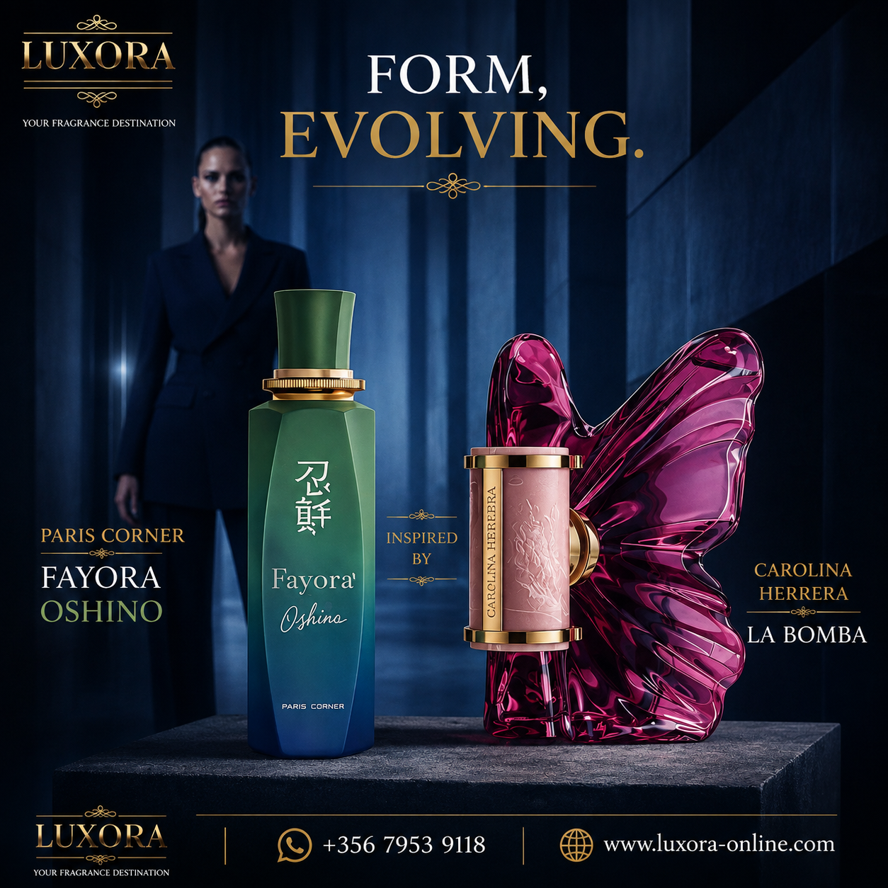 Paris Corner Fayora Oshino Women EDP 100ml Luxora