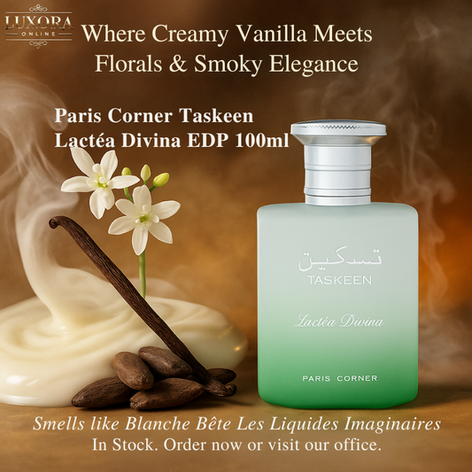 Paris Corner Taskeen Lactea Divina EDP 100ml - Luxora