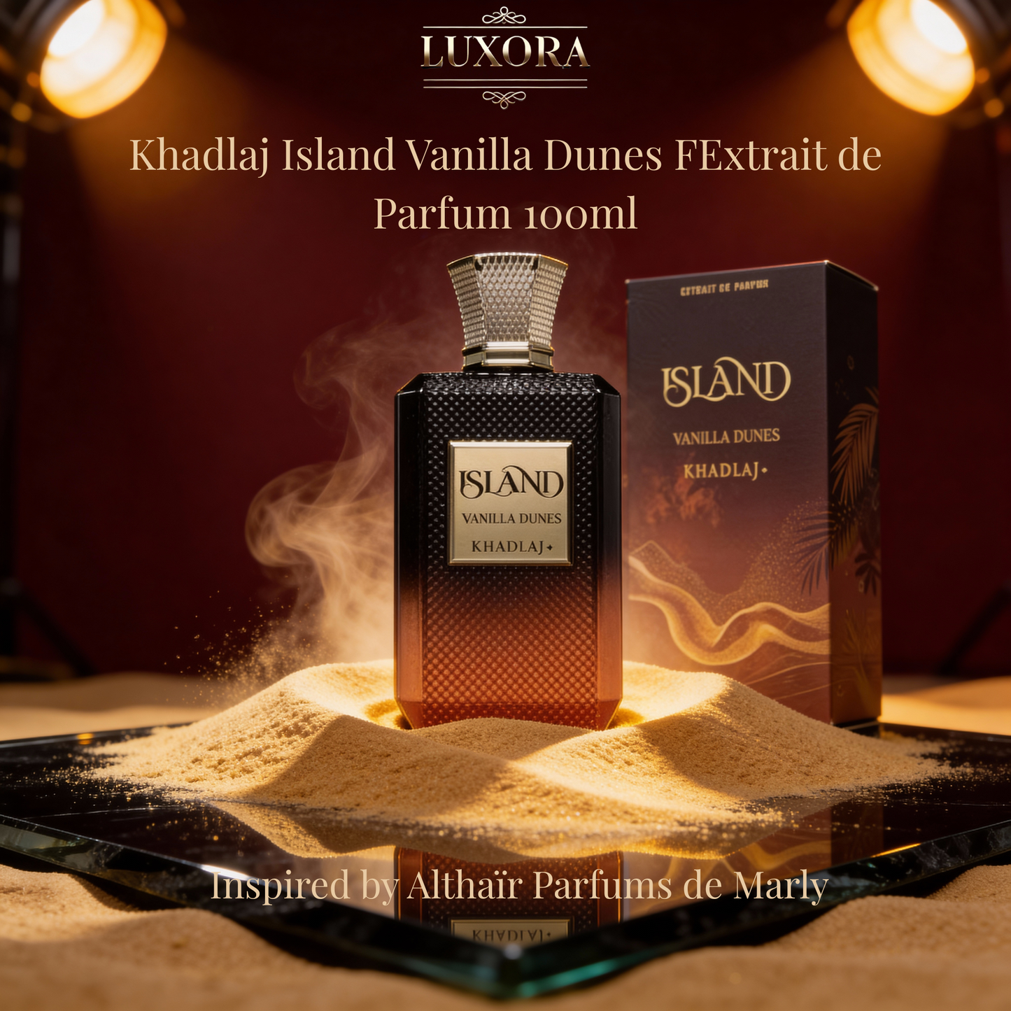 Khadlaj Island Vanilla Dunes Extrait de Parfum 100ml - Luxora Luxora