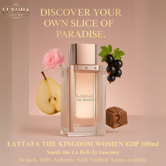 Lattafa The Kingdom Women EDP 100ML - Luxora
