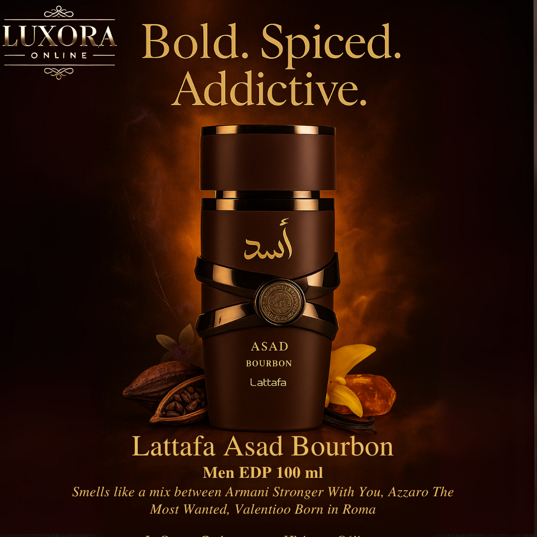 Lattafa Asad Bourbon Men EDP 100ml - Luxora Luxora