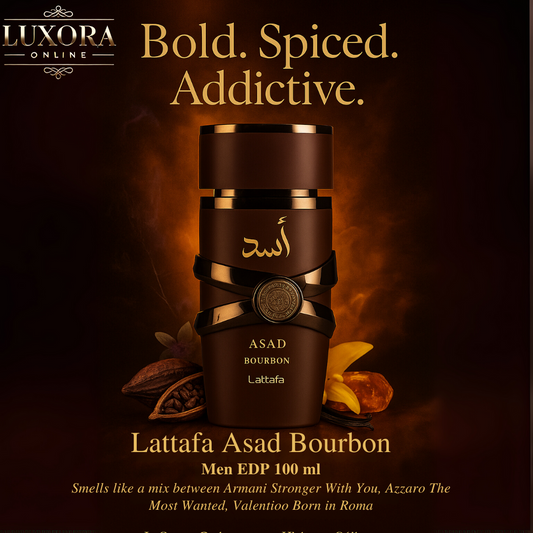 Lattafa Asad Bourbon Men EDP 100ml - Luxora