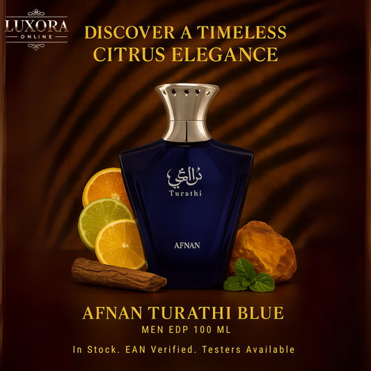 Afnan Turathi Blue Homme Eau De Parfum 90ml - Luxora
