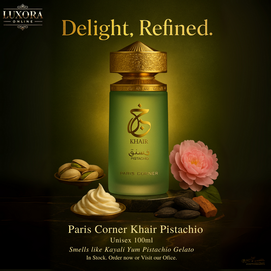 Paris Corner Khair Pistachio Unisex EDP 100ml - Luxora