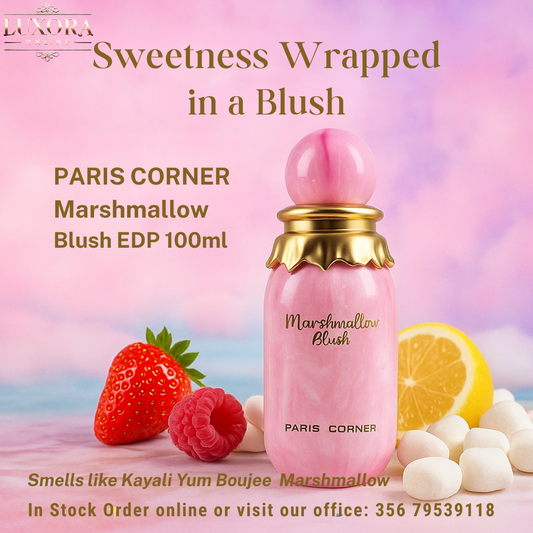 Paris Corner Marshmallow Blush EDP 100ml - Luxora