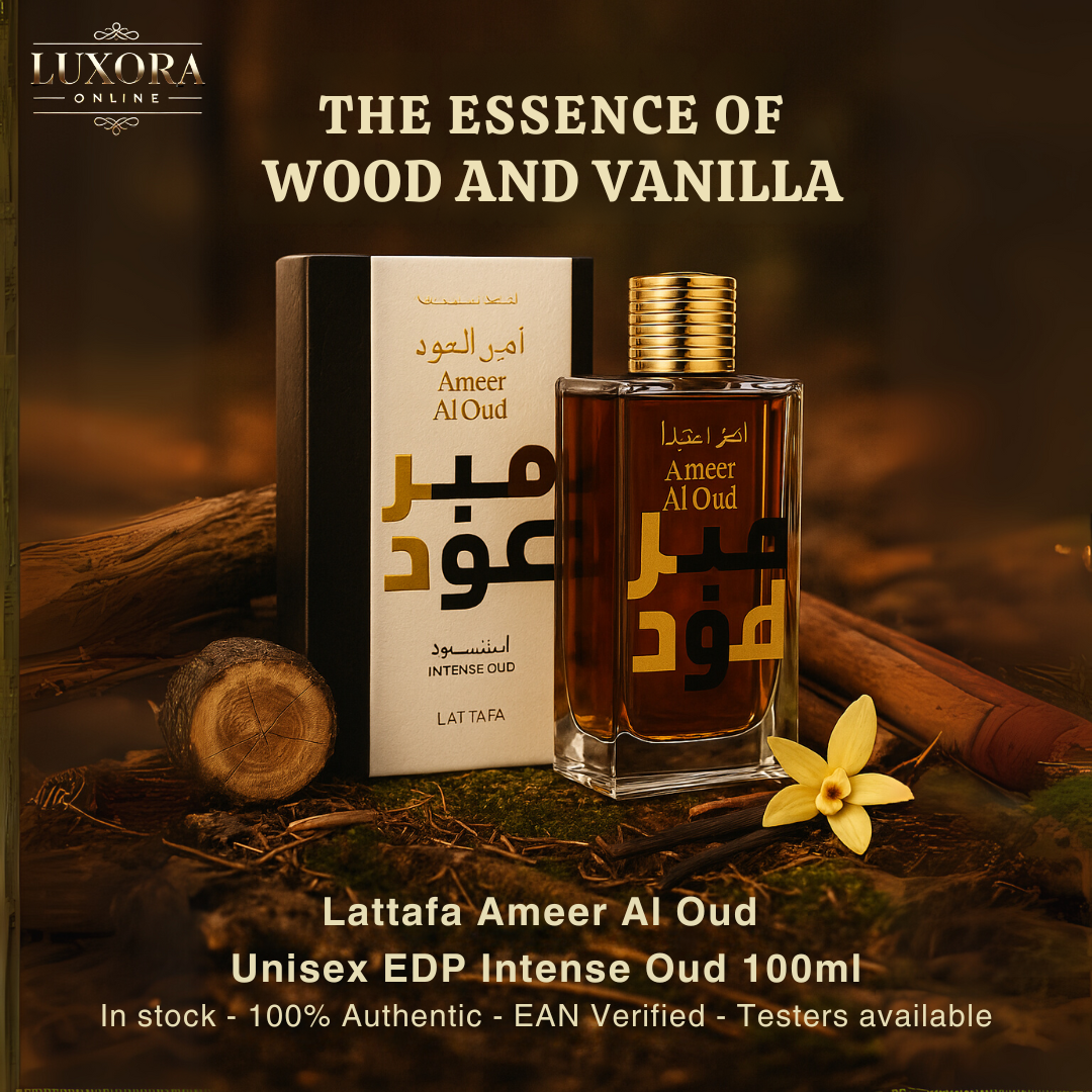 Lattafa Ameer Al Oud Unisex EDP Intense Oud 100ml - Luxora Luxora