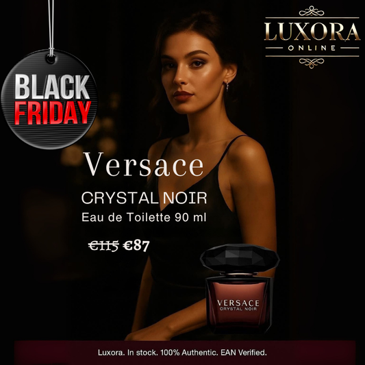 Versace Crystal Noir Eau De Toilette 90ml - Luxora