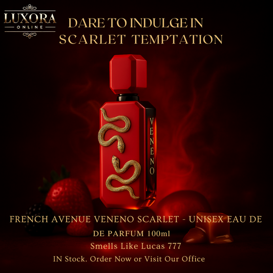 French Avenue Veneno Scarlet EDP 100ml - Luxora