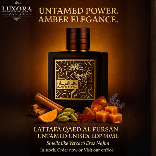 Lattafa Qaed Al Fursan Untamed Unisex EDP 90ml - Luxora