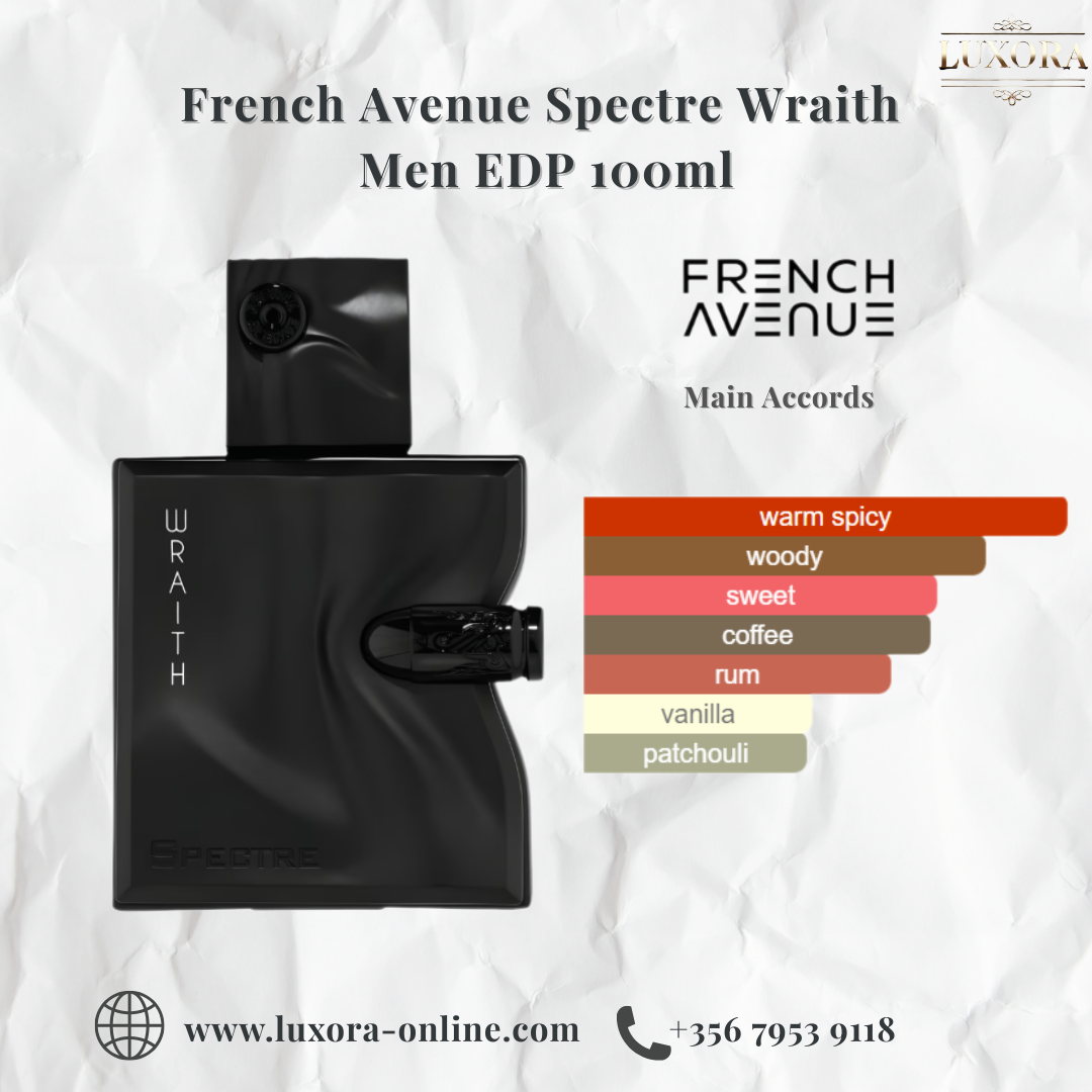 French Avenue Spectre Wraith Men EDP 100ml - Luxora Luxora