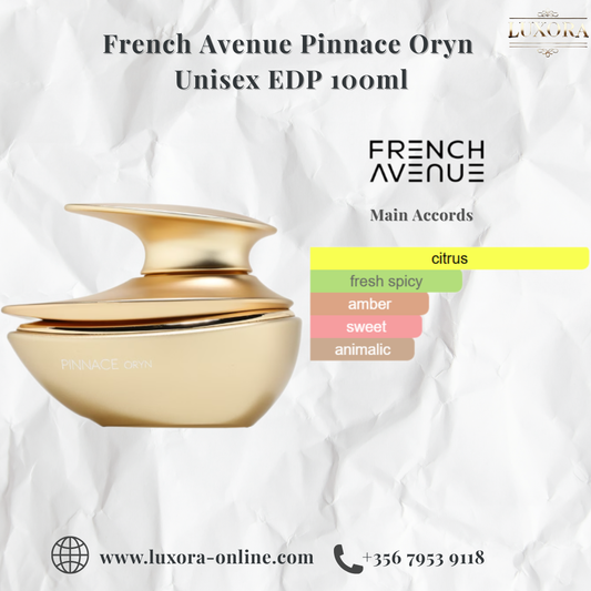 French Avenue Pinnace Oryn Unisex EDP 100ML - Luxora