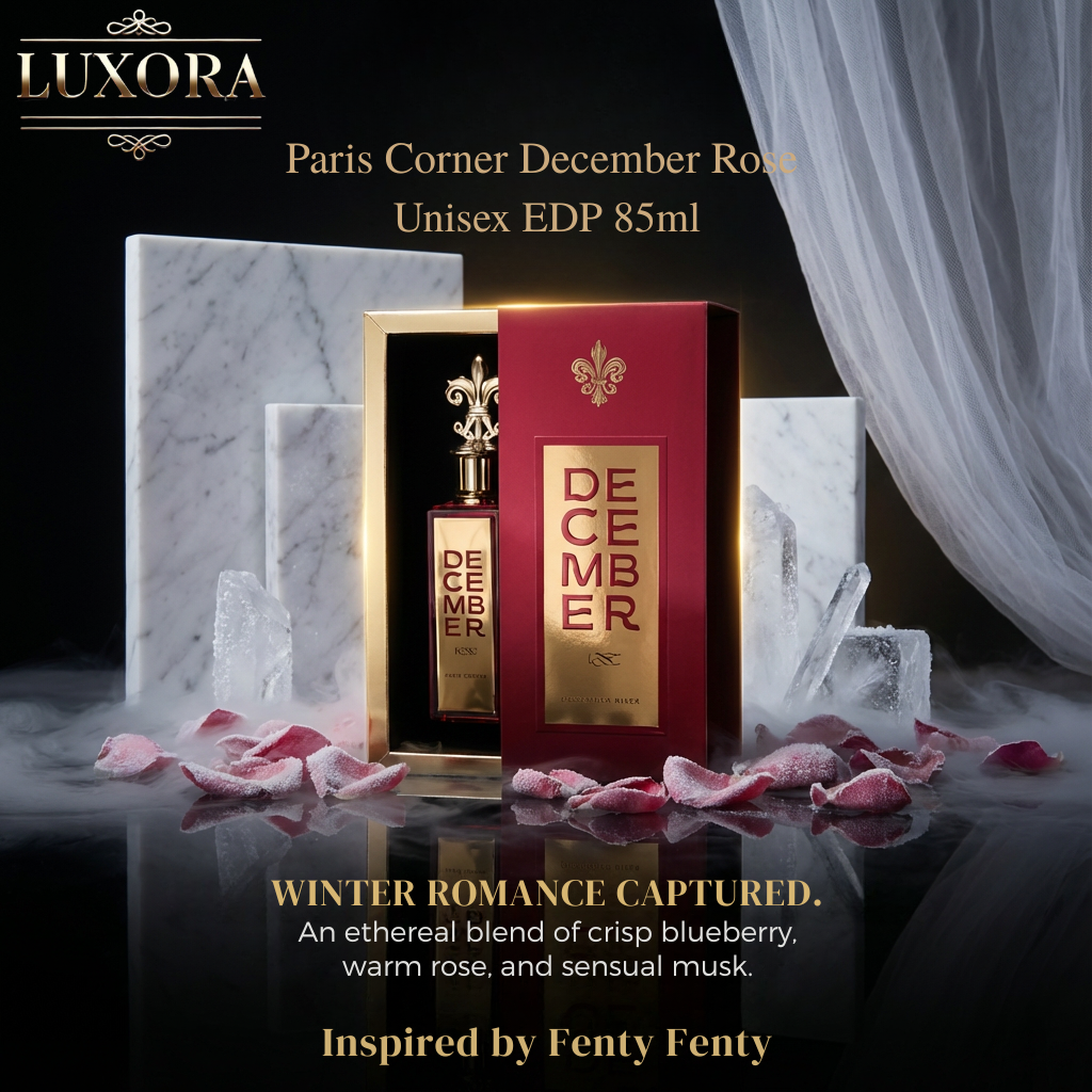 Paris Corner December Rose EDP 85ml - Luxora Luxora