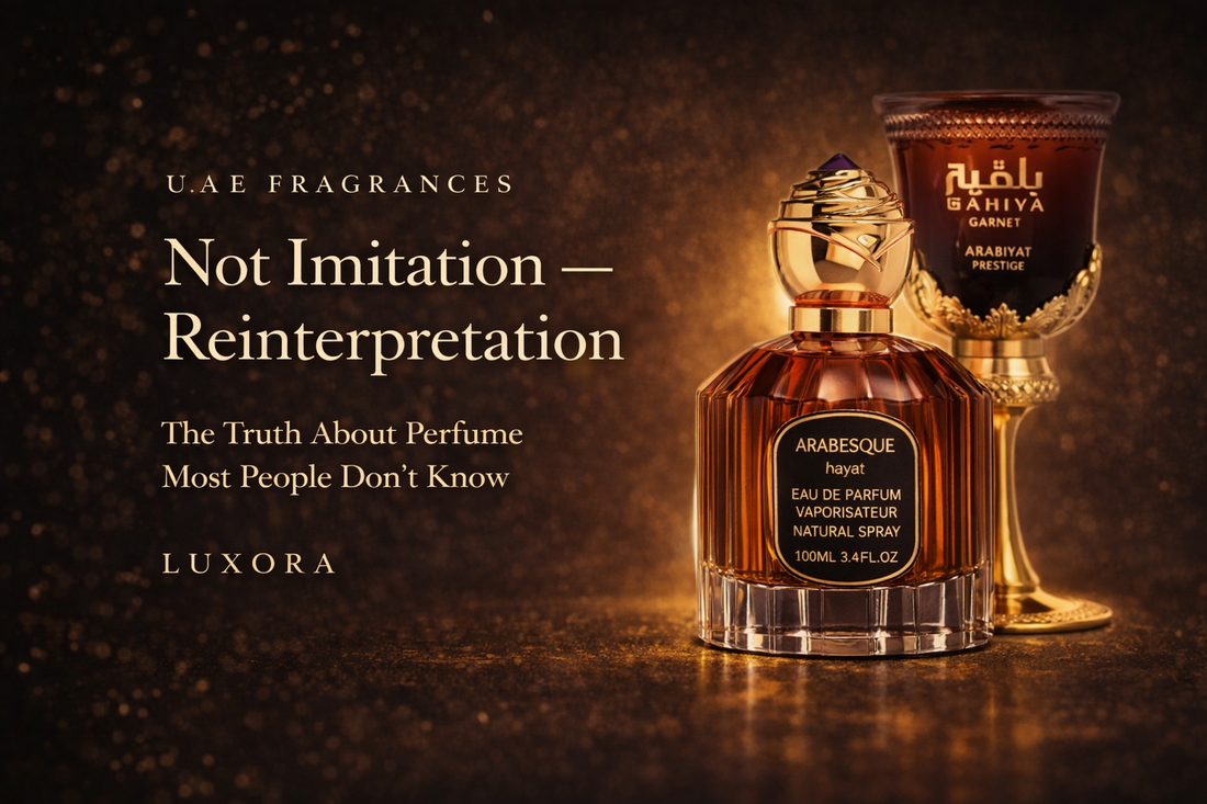 UAE Fragrances: Not Imitation — Reinterpretation. Luxora