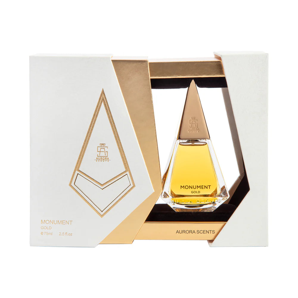 Aurora Scents Monument GOLD Unisex 75ml - Luxora Luxora