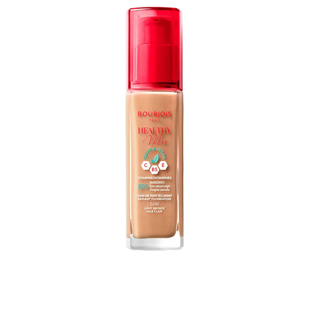 Bourjois Healthy Mix Radiant Foundation 56-Light Bronze 30ml Luxora