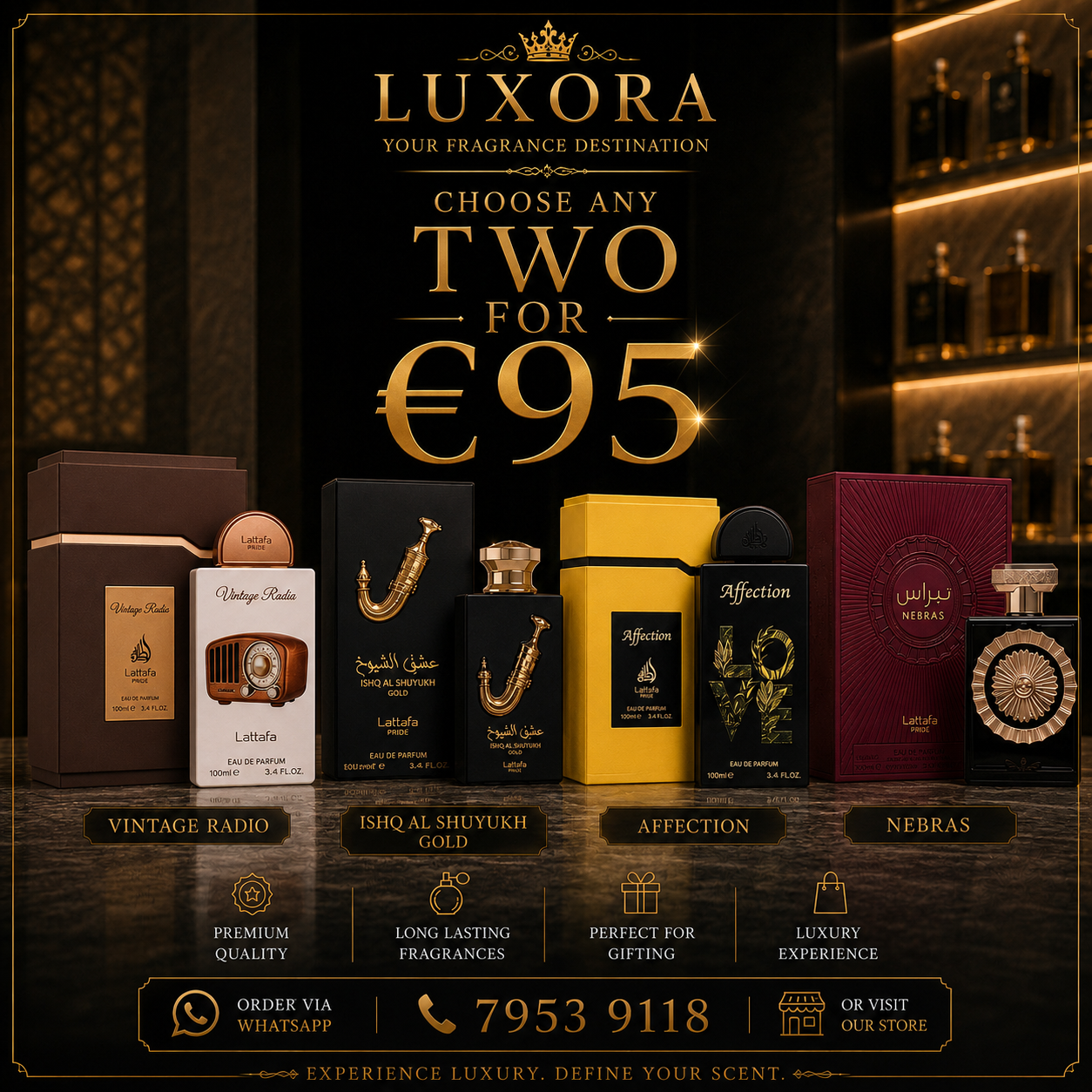 Lattafa Pride Bundle Luxora