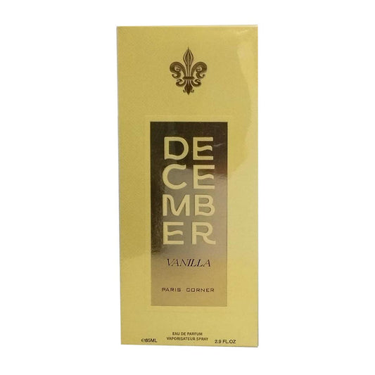 Paris Corner December Vanilla Eau De Parfum 85ml - Luxora