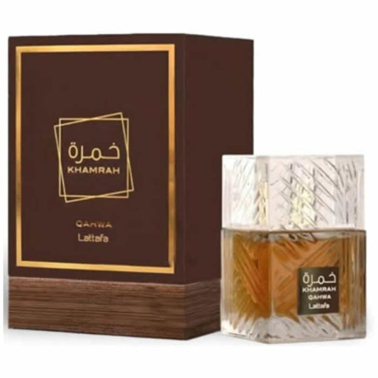 LATTAFA KHAMRAH QAHWA EDP SPRAY 100ML - Luxora