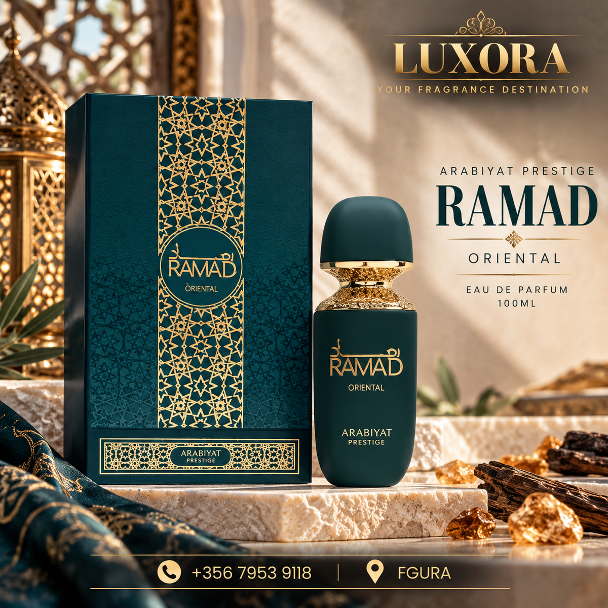 Arabiyat Prestige Ramad Oriental 100ml EDP Luxora