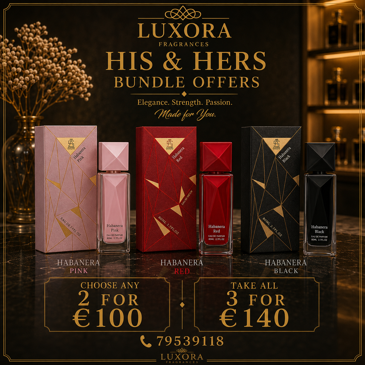 Aurora Habanera Bundle Luxora