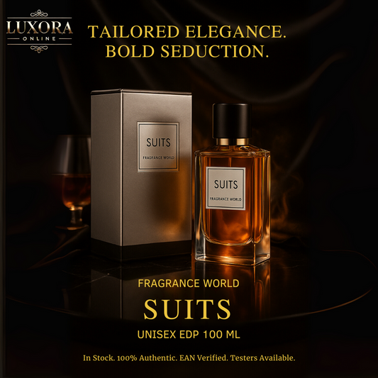 Fragrance World Suits Unisex EDP 100ml - Luxora