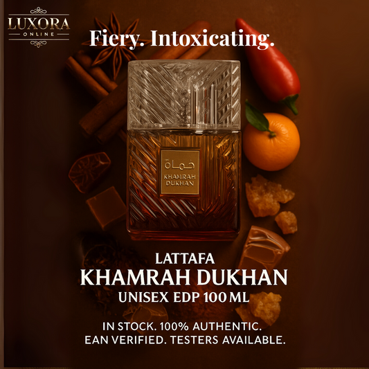 Lattafa Khamrah Dukhan Unisex EDP 100ml - Luxora