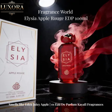 Fragrance World Elysia Apple Rouge Unisex EDP 100ml - Luxora Luxora