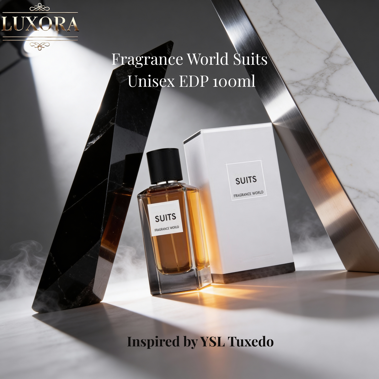 Fragrance World Suits Unisex EDP 100ml - Luxora Luxora