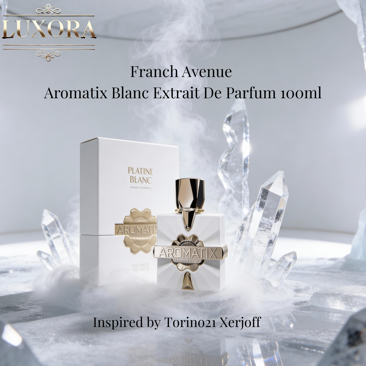 French Avenue Aromatix Platine Blanc Unisex PARFUM 100ml - Luxora Luxora
