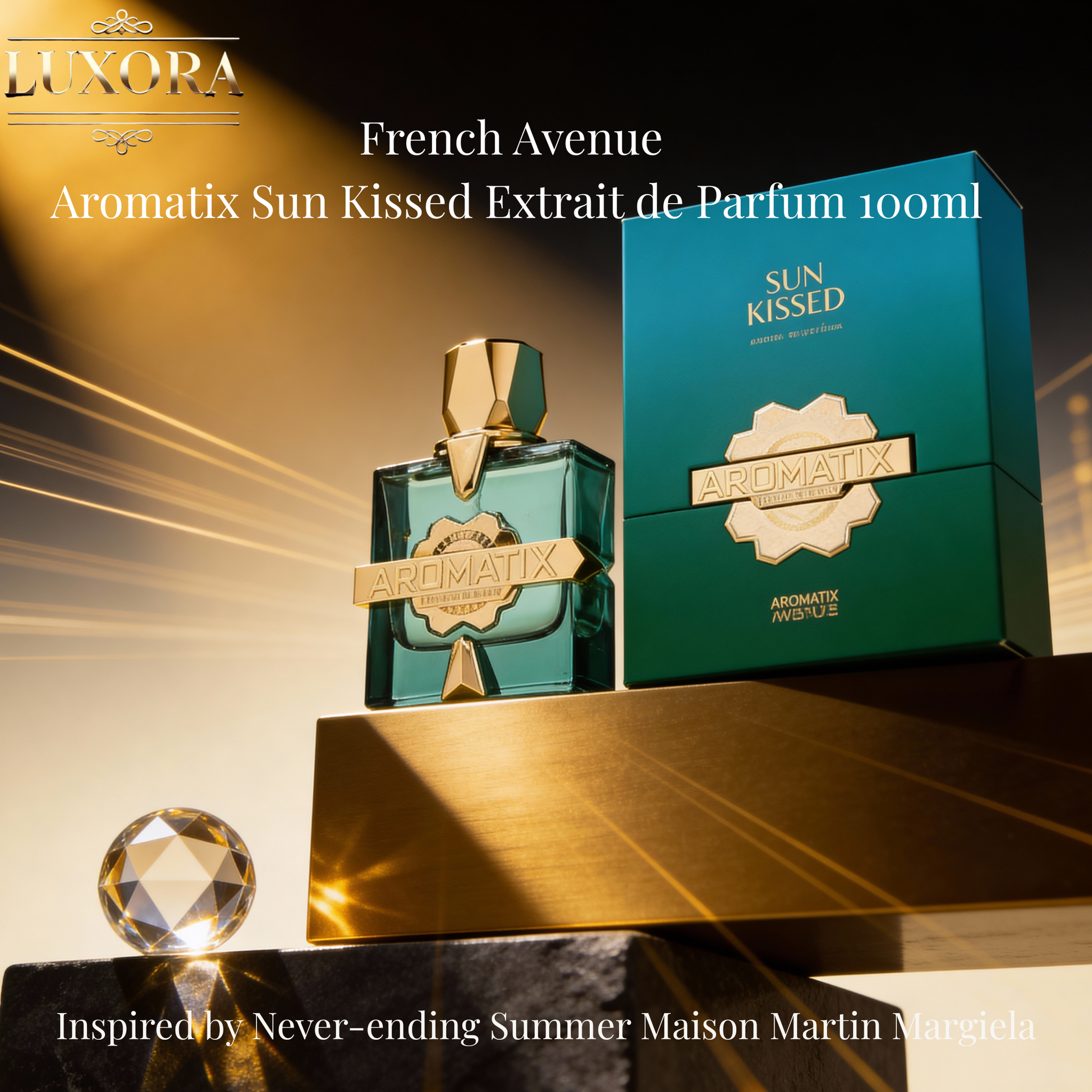 French Avenue Aromatix Sun Kissed Unisex PARFUM 100ml - Luxora