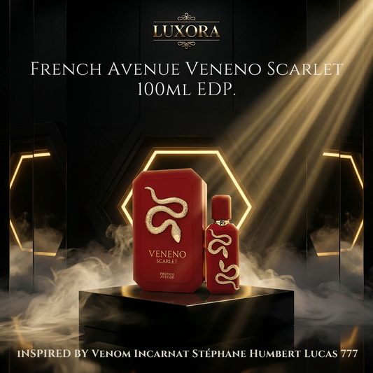 French Avenue Veneno Scarlet EDP 100ml - Luxora