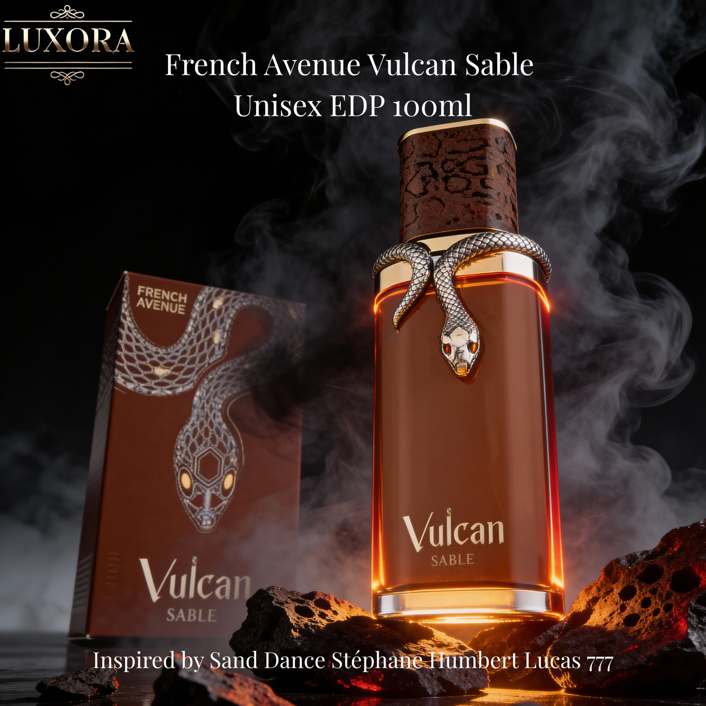 French Avenue Vulcan Sable Unisex EDP 100ML - Luxora Luxora