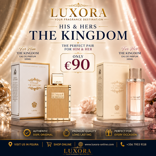 Lattafa The Kingdom His & Hers Duo | 2 x 100ml EDP – €90