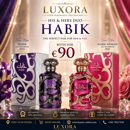 Lattafa Habik His & Hers Duo | 2 x 100ml EDP – €90