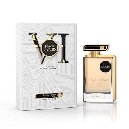Le Bonheur Black Cavalier VI Eau de Parfum 100ml – Unisex Luxora