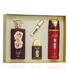 Lattafa Pride Ansaam Gold Women EDP 100ml Gift Set
